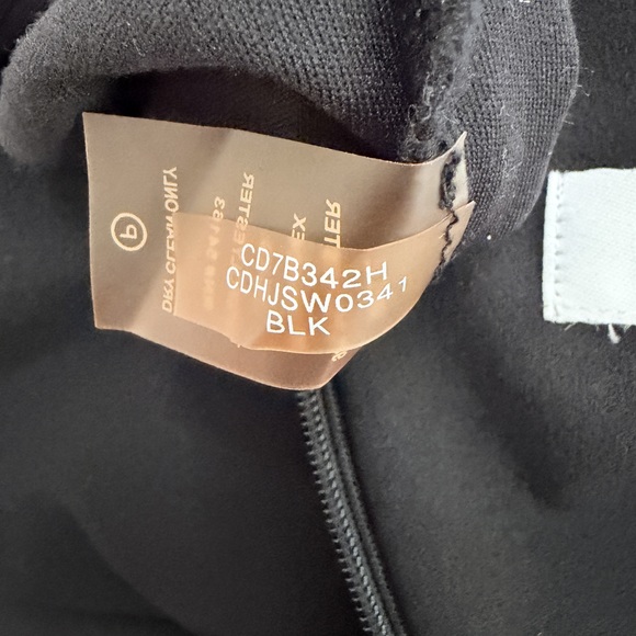 Calvin Klein Black mock neck halter evening dress black tie formal dress - Picture 7 of 9